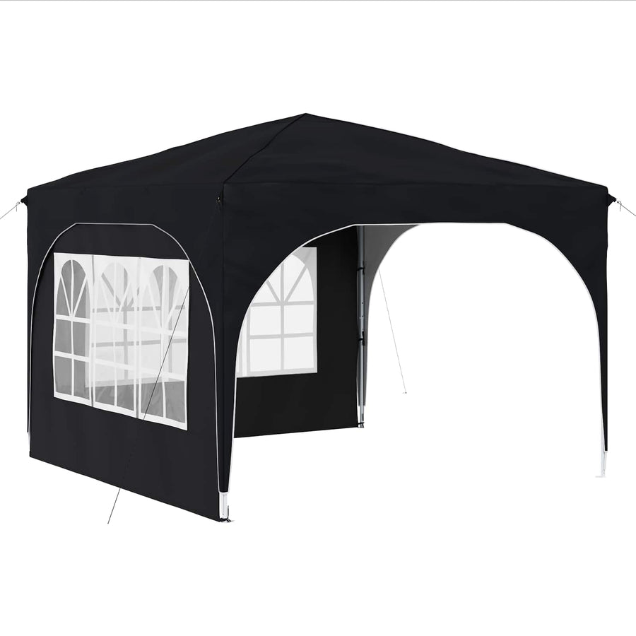 Pop-up Feesttent 290 x 290 x 245 cm Antraciet