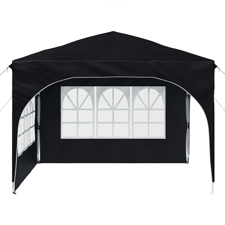 Pop-up Feesttent 290 x 290 x 245 cm Antraciet