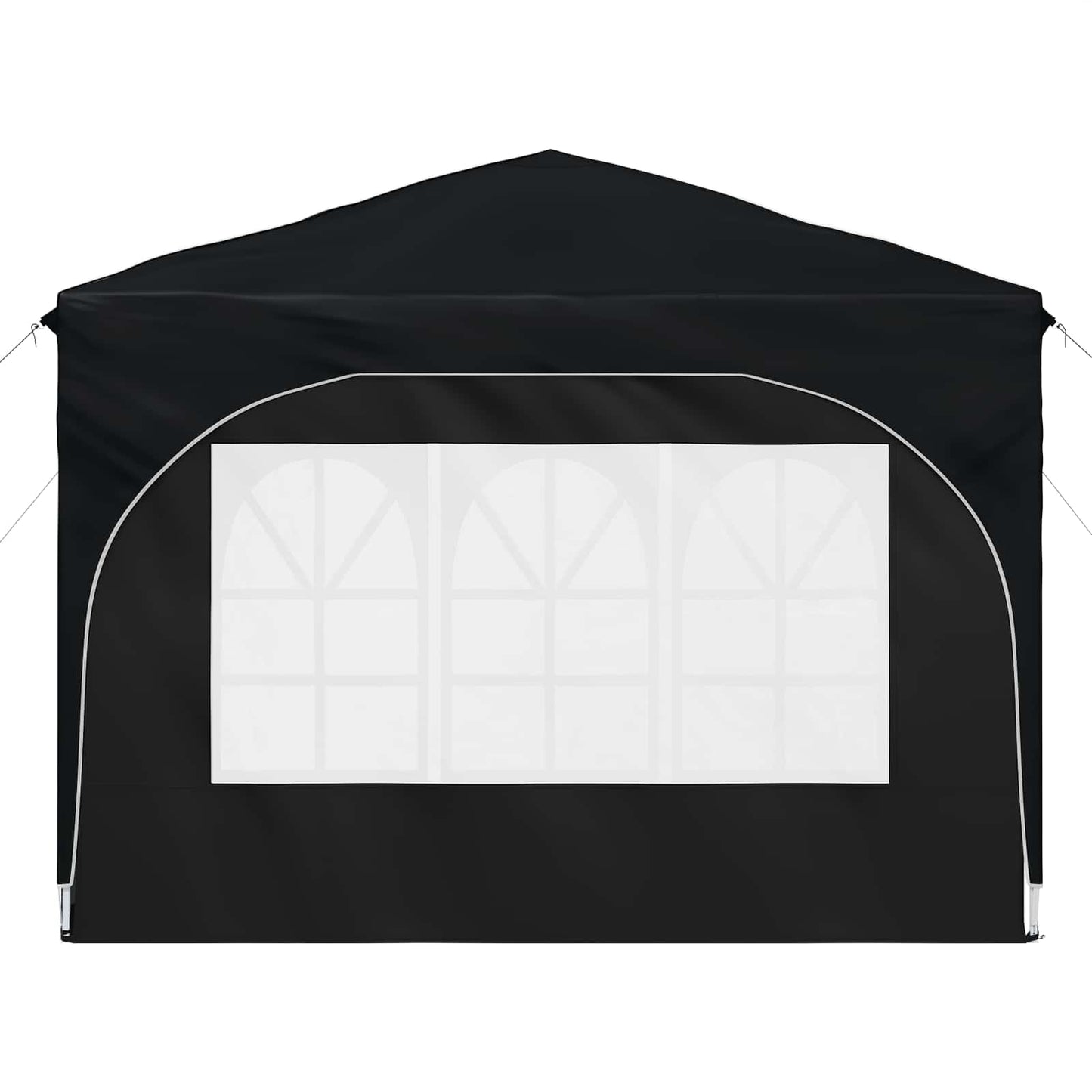 Pop-up Feesttent 290 x 290 x 245 cm Antraciet