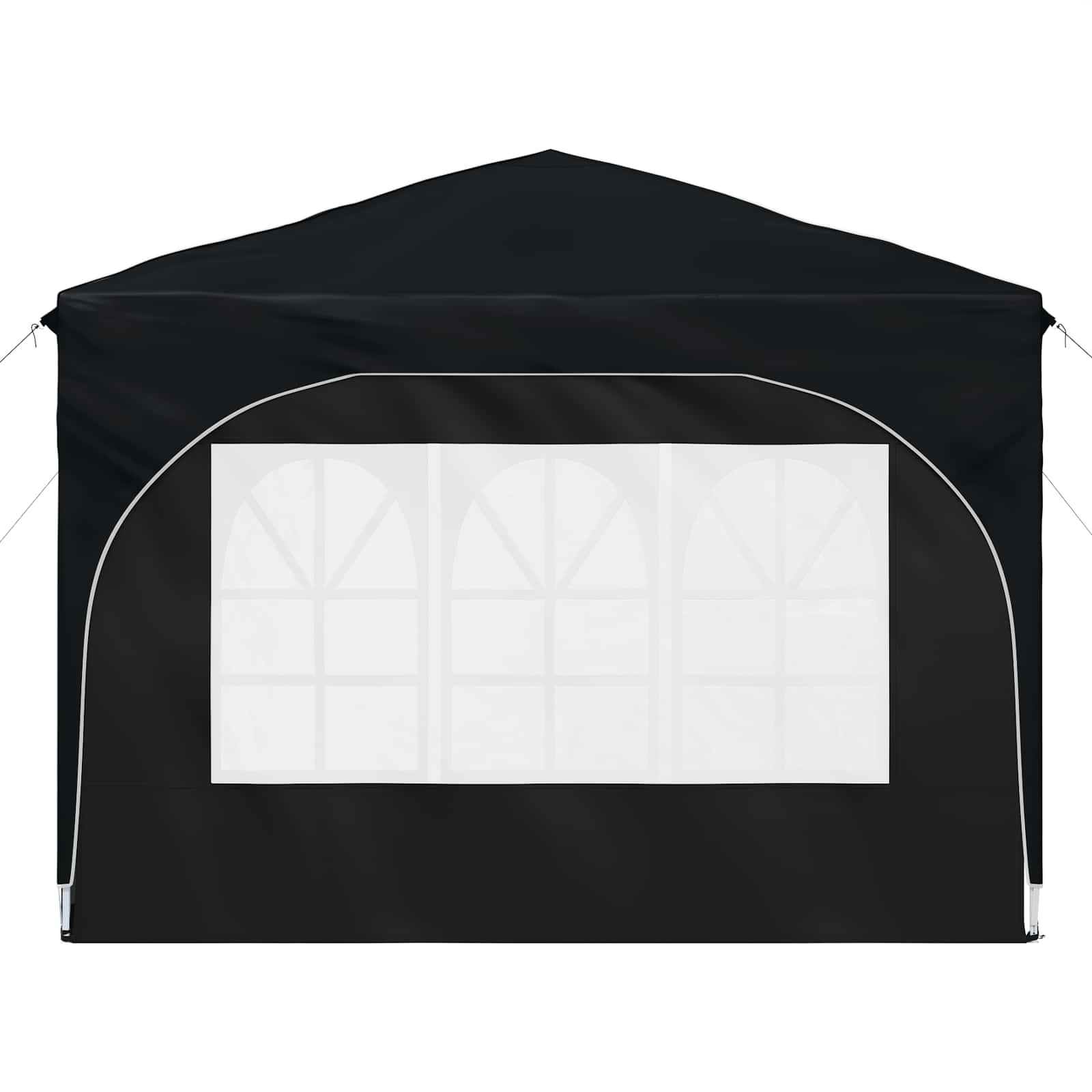 Pop-up Feesttent 290 x 290 x 245 cm Antraciet