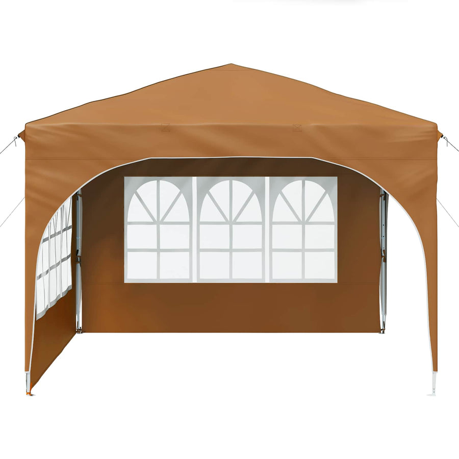 Pop-up Feesttent 290 x 290 x 245 cm Beige
