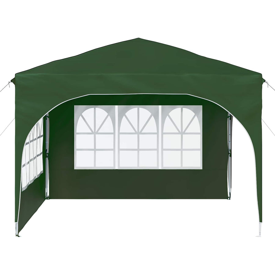 Pop-up Feesttent 290 x 290 x 245 cm Groen