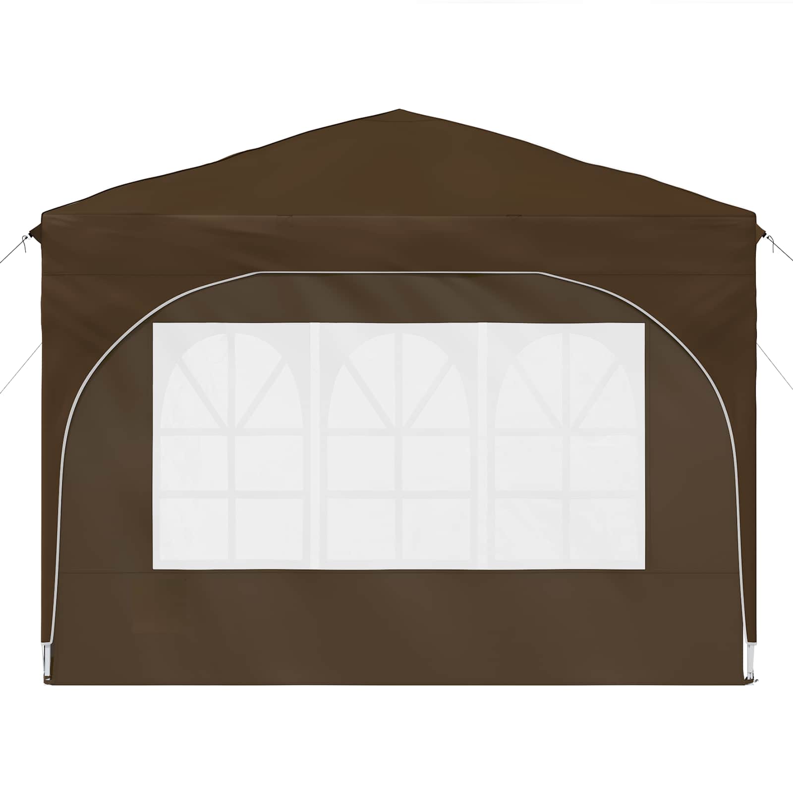 Pop-up Feesttent 290 x 290 x 245 cm Taupe