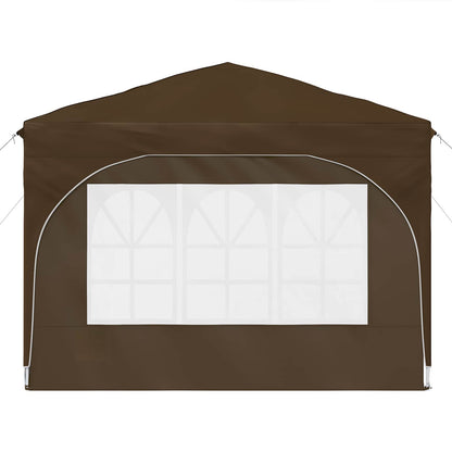 Pop-up Feesttent 290 x 290 x 245 cm Taupe