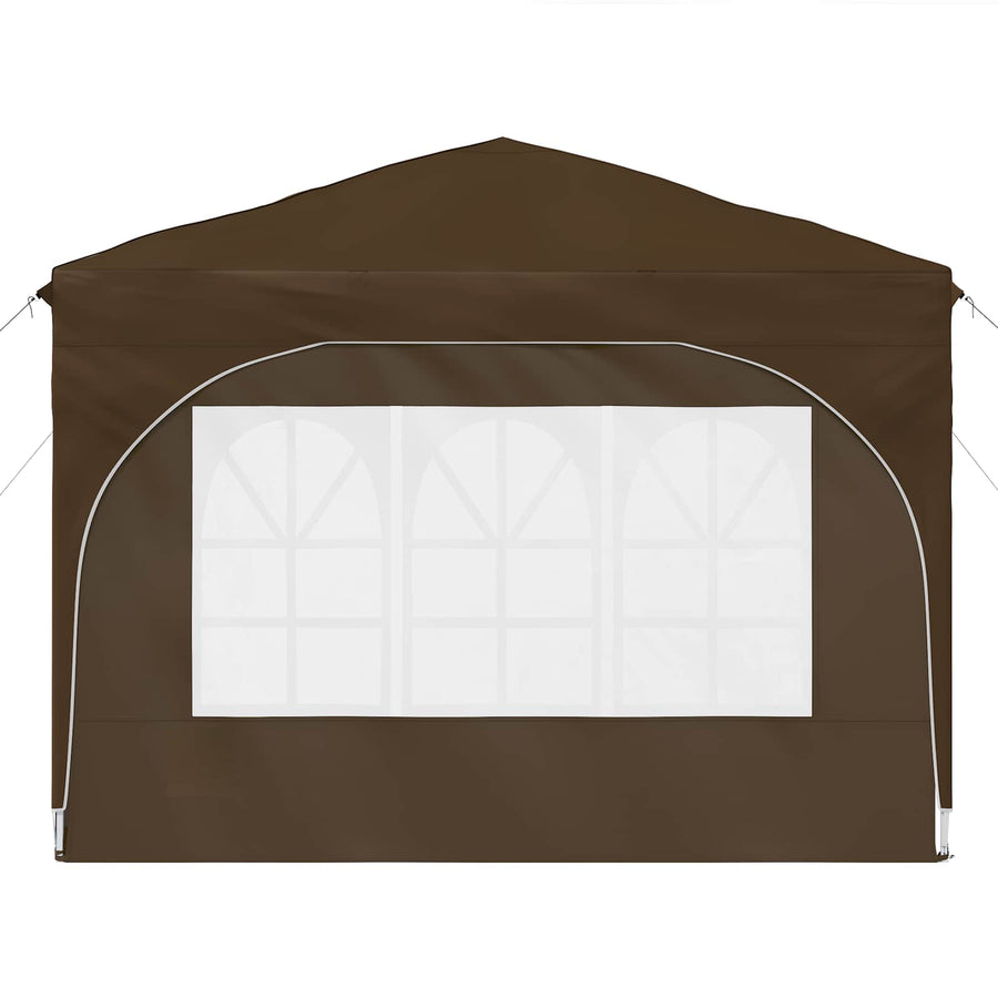 Pop-up Feesttent 290 x 290 x 245 cm Taupe