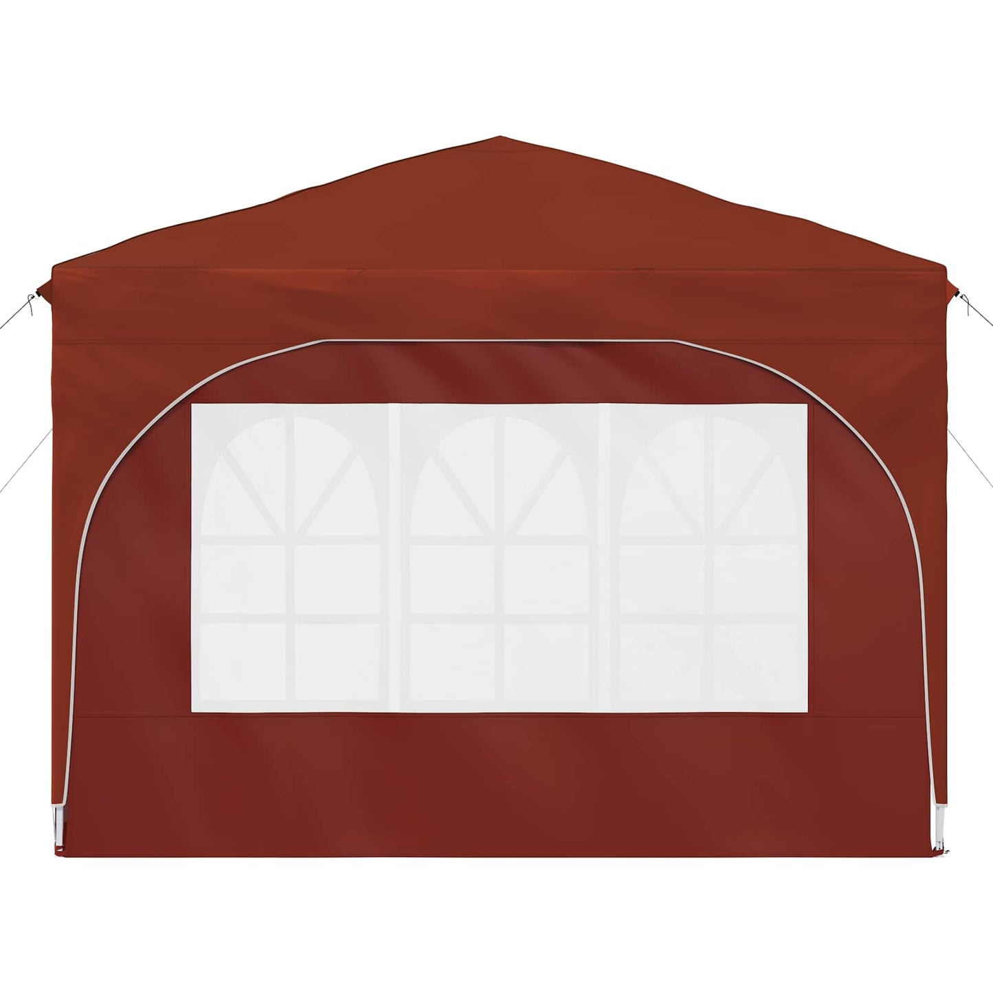 Pop-up Feesttent 290 x 290 x 245 cm Terracotta