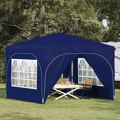Pop-up Feesttent 290 x 290 x 245 cm Blauw