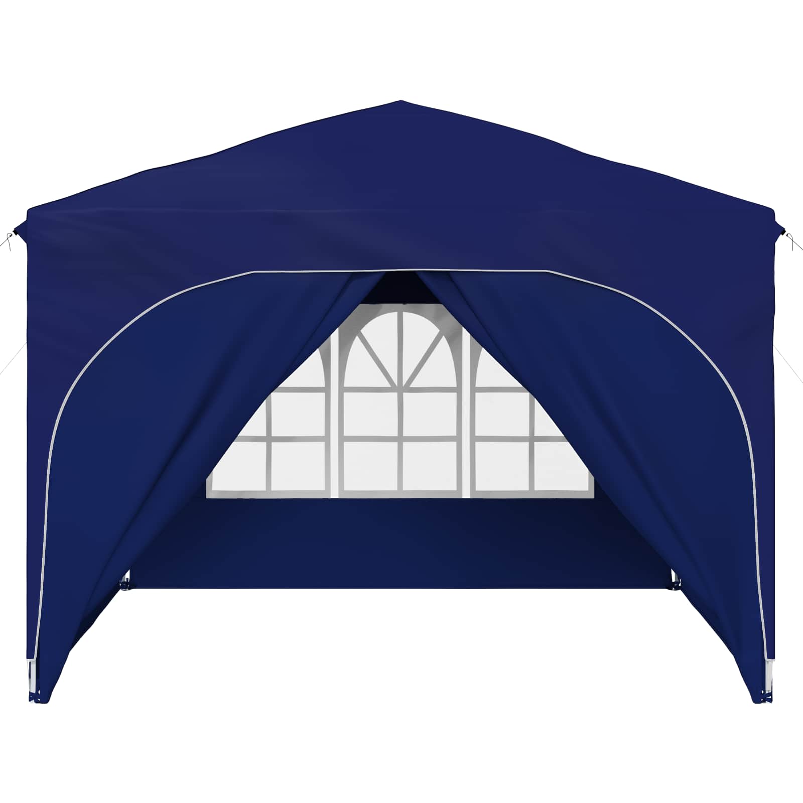 Pop-up Feesttent 290 x 290 x 245 cm Blauw