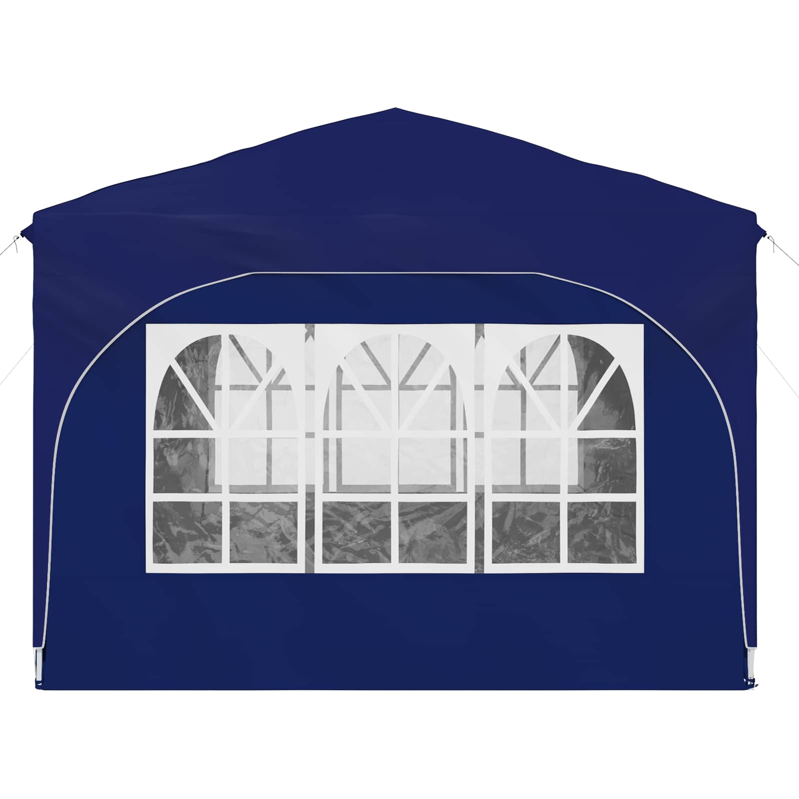 Pop-up Feesttent 290 x 290 x 245 cm Blauw