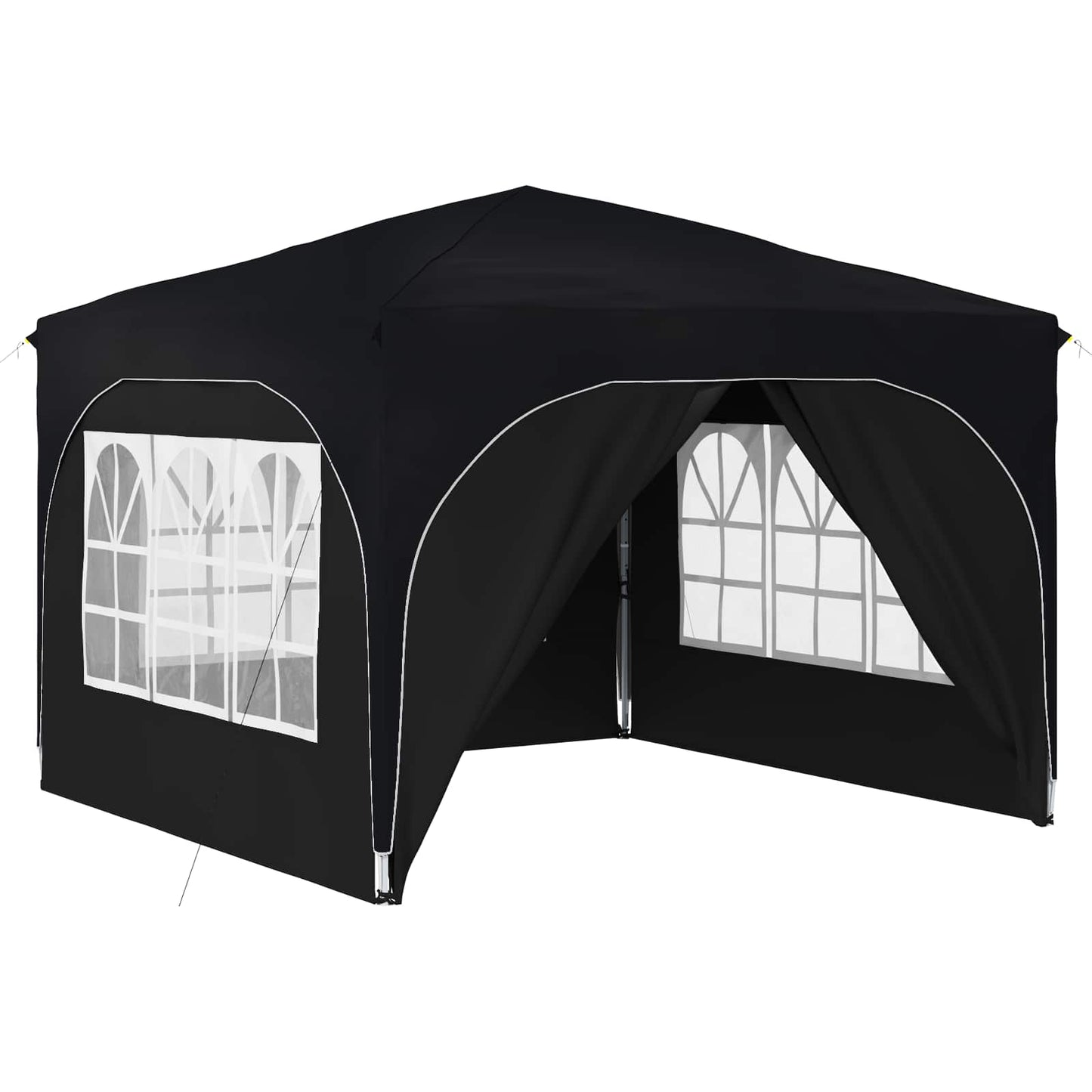 Pop-up Feesttent 290 x 290 x 245 cm Antraciet