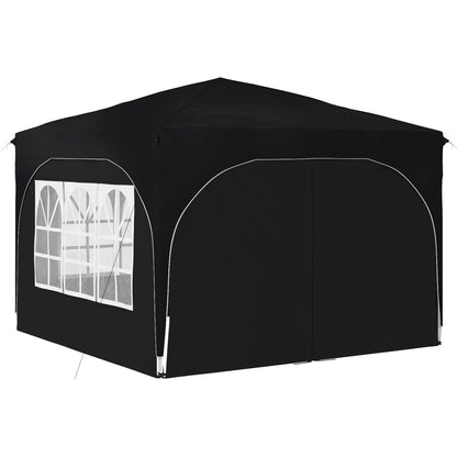Pop-up Feesttent 290 x 290 x 245 cm Antraciet