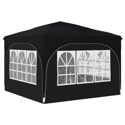 Pop-up Feesttent 290 x 290 x 245 cm Antraciet