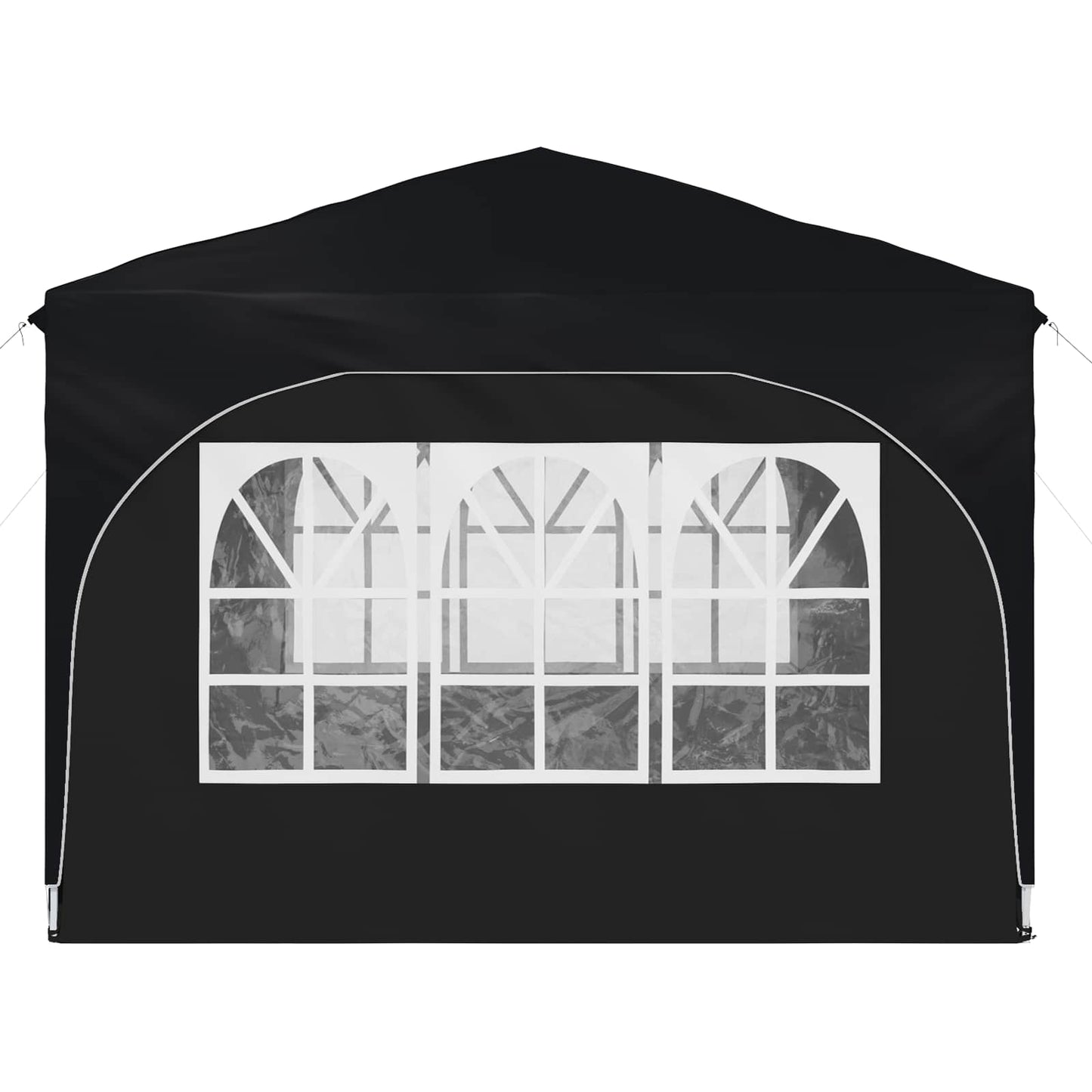 Pop-up Feesttent 290 x 290 x 245 cm Antraciet