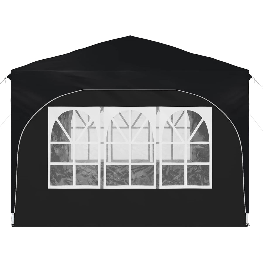 Pop-up Feesttent 290 x 290 x 245 cm Antraciet