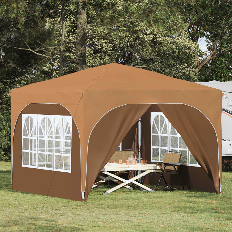 Pop-up Feesttent 290 x 290 x 245 cm Beige