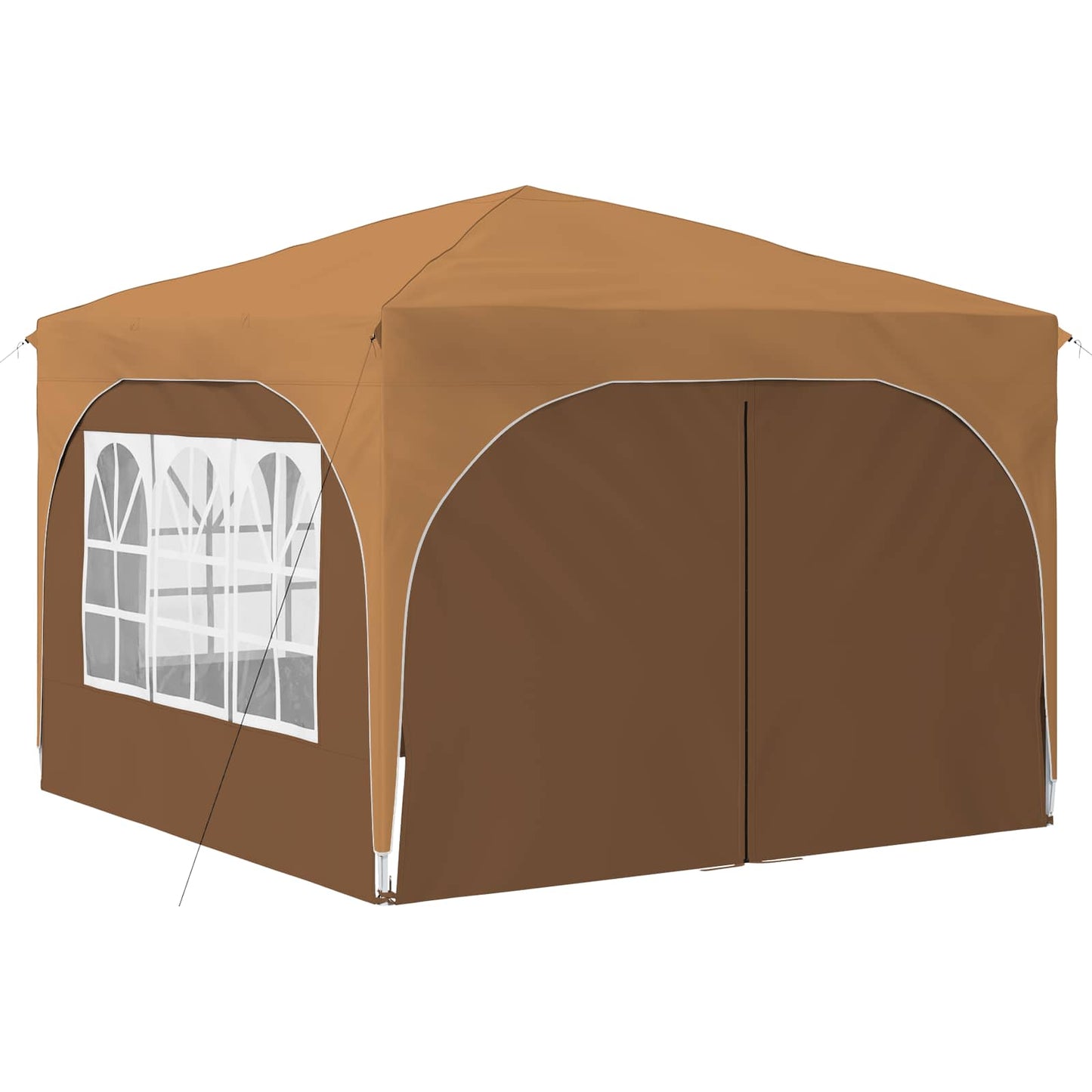 Pop-up Feesttent 290 x 290 x 245 cm Beige