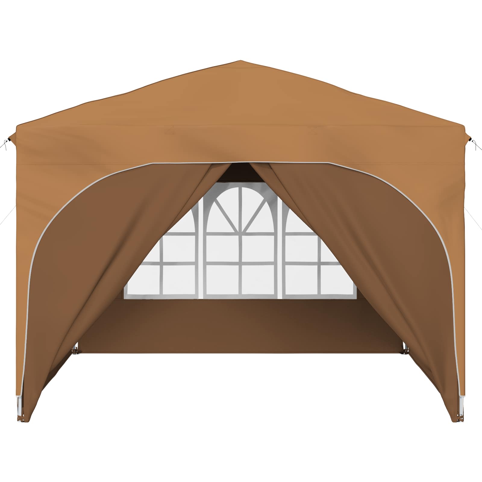 Pop-up Feesttent 290 x 290 x 245 cm Beige