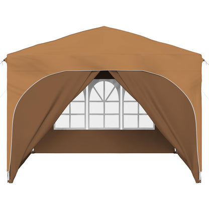 Pop-up Feesttent 290 x 290 x 245 cm Beige