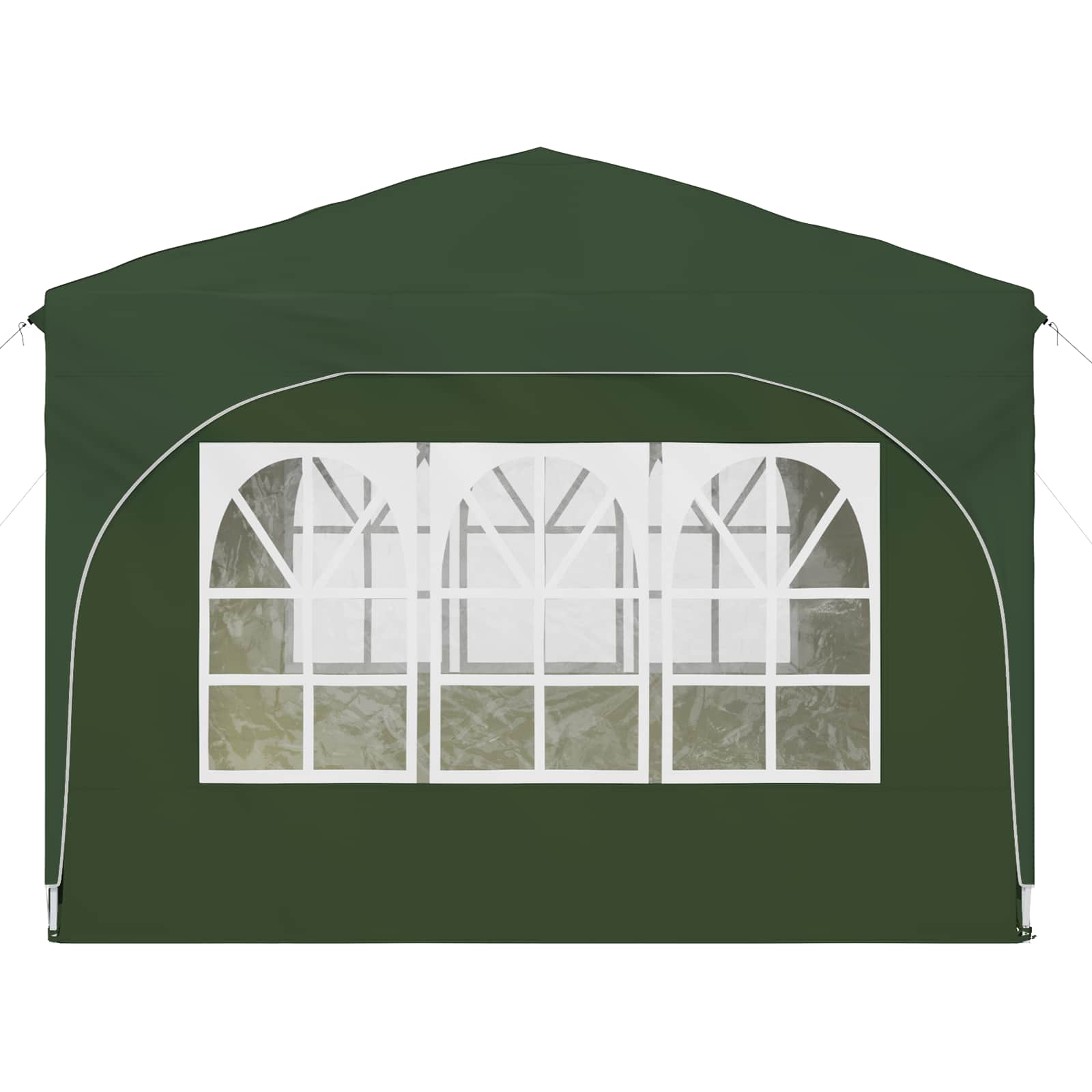 Pop-up Feesttent 290 x 290 x 245 cm Groen