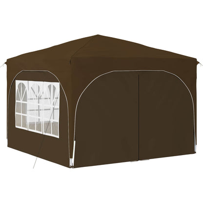 Pop-up Feesttent 290 x 290 x 245 cm Taupe