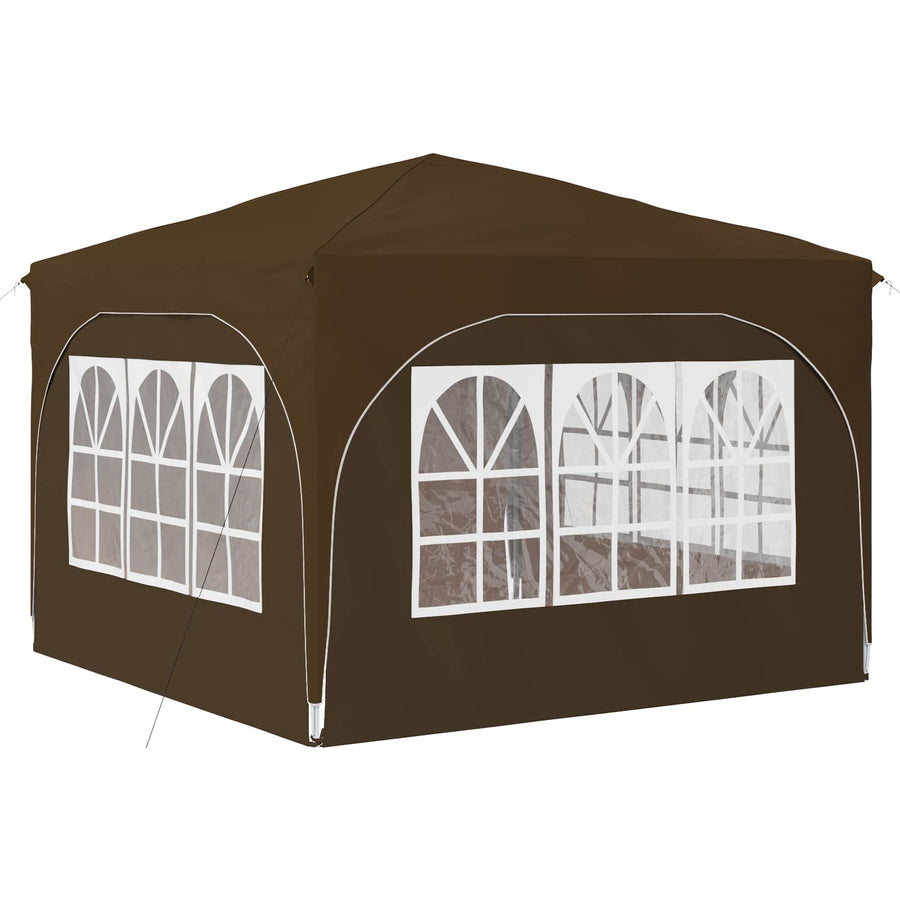 Pop-up Feesttent 290 x 290 x 245 cm Taupe