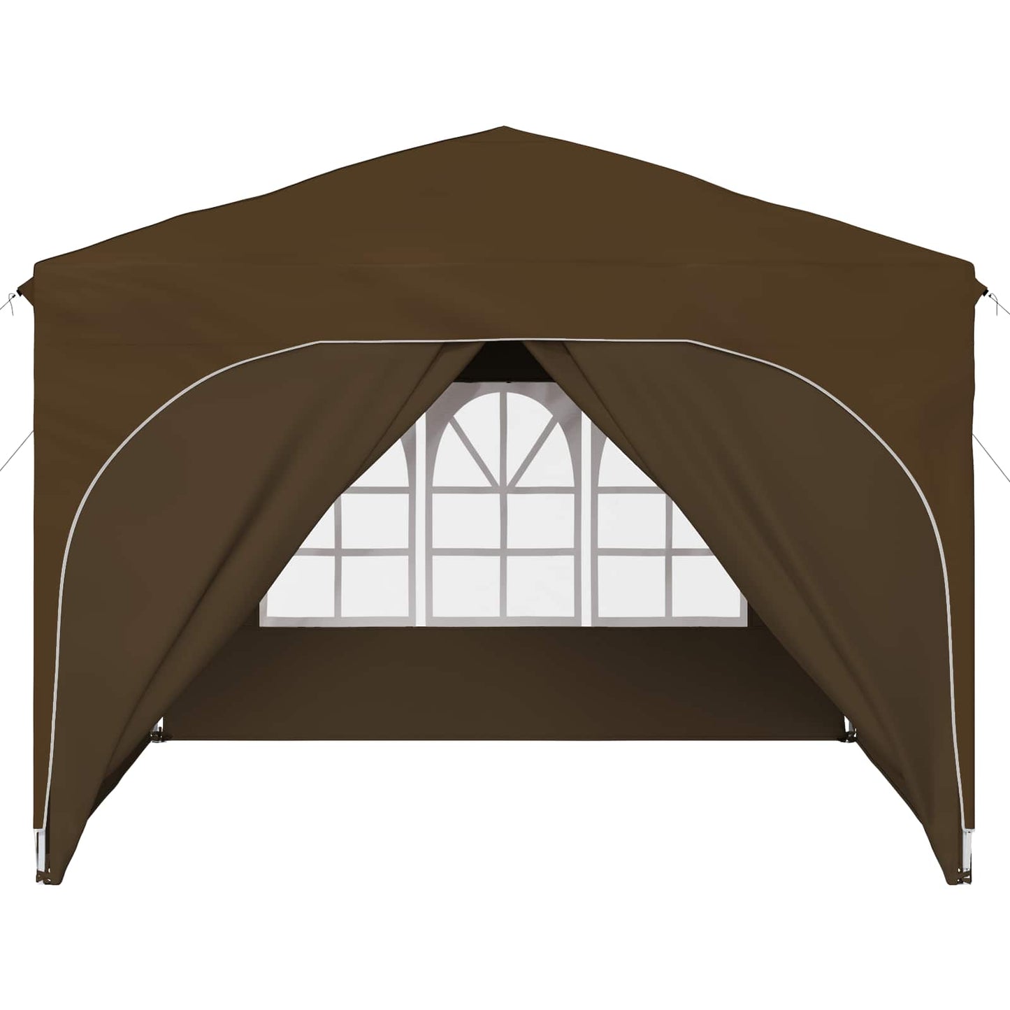 Pop-up Feesttent 290 x 290 x 245 cm Taupe