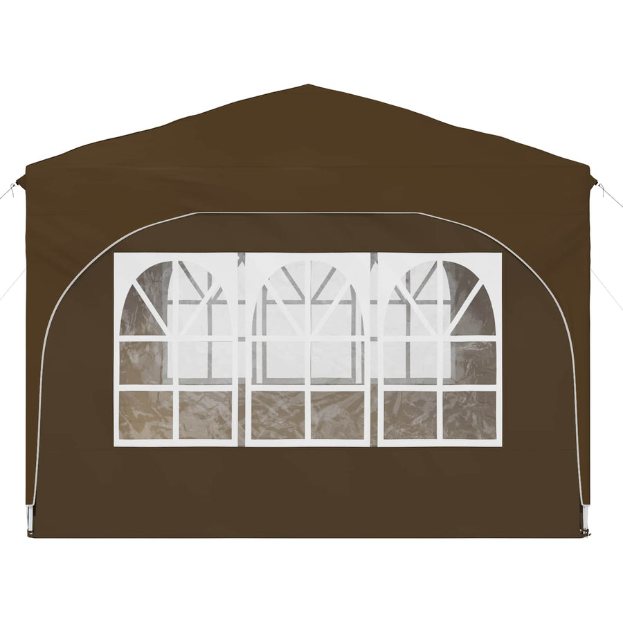 Pop-up Feesttent 290 x 290 x 245 cm Taupe