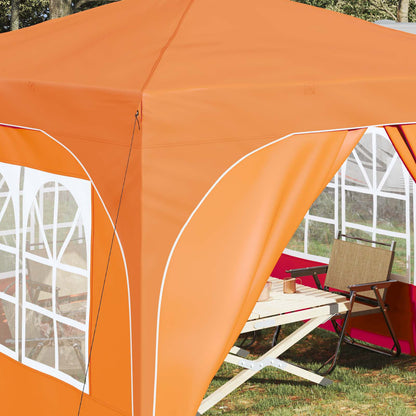 Pop-up Feesttent 290 x 290 x 245 cm Oranje