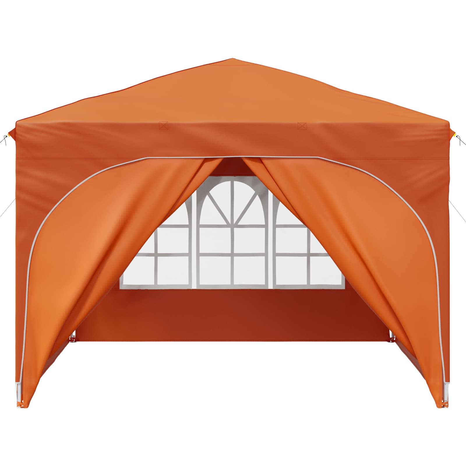 Pop-up Feesttent 290 x 290 x 245 cm Oranje