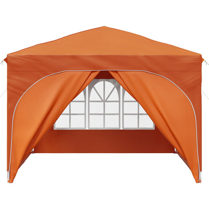 Pop-up Feesttent 290 x 290 x 245 cm Oranje
