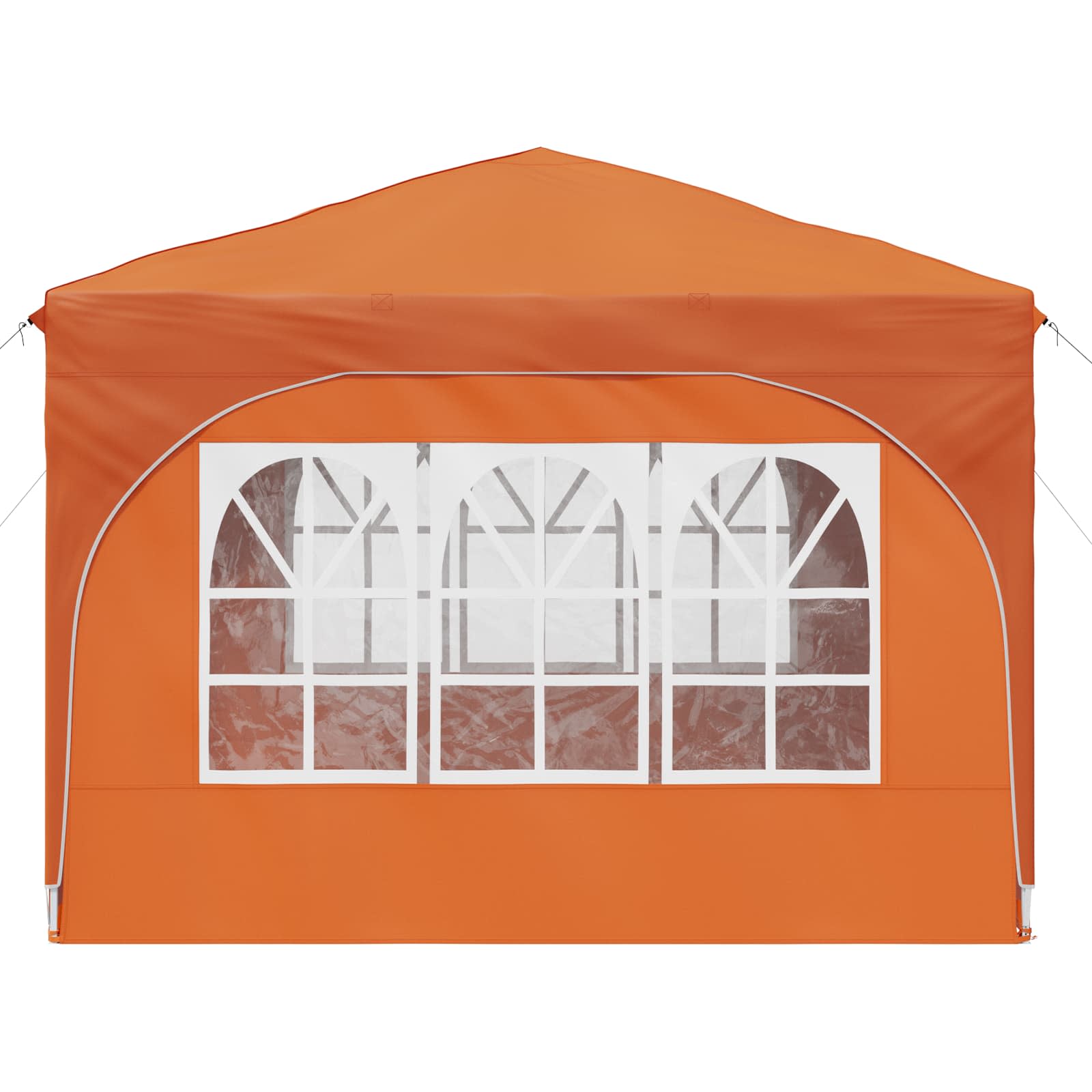 Pop-up Feesttent 290 x 290 x 245 cm Oranje