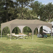 Partytent 575x288x245 cm Oxford stof crème