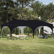 Pop-up Feesttent Antraciet 575 x 288 x 245 cm Oxford Stof