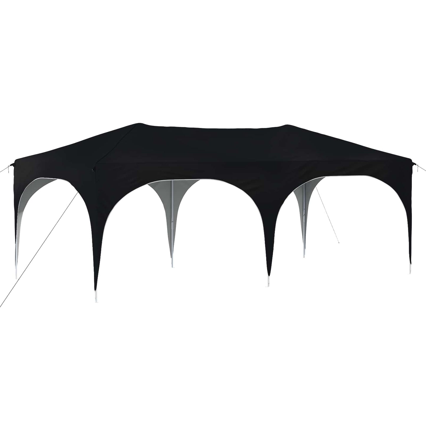 Pop-up Feesttent Antraciet 575 x 288 x 245 cm Oxford Stof