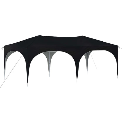 Pop-up Feesttent Antraciet 575 x 288 x 245 cm Oxford Stof