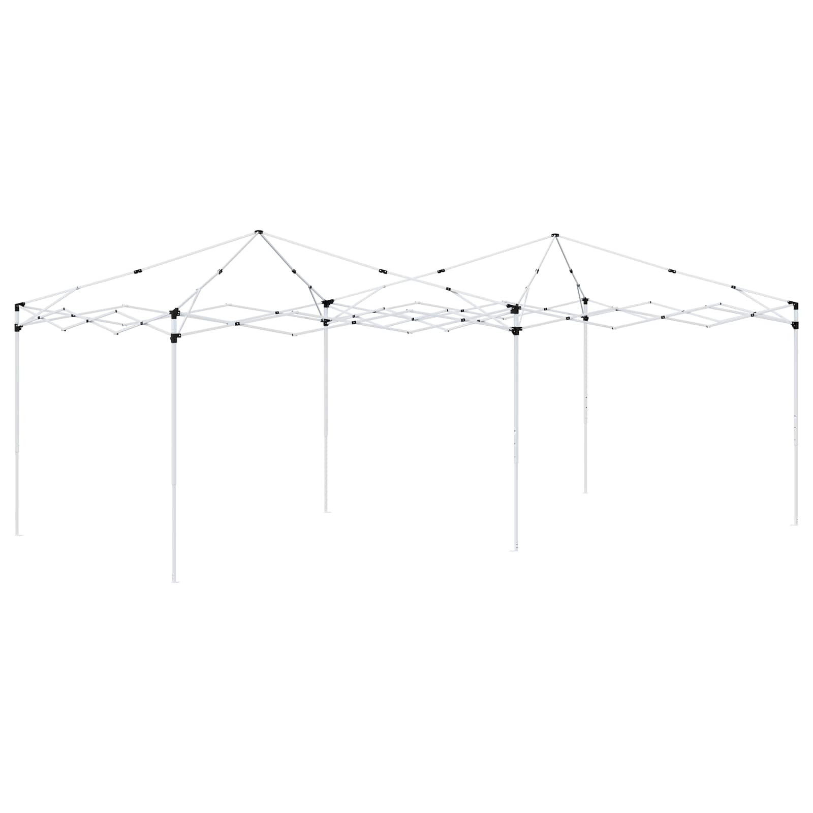 Pop-up Feesttent Antraciet 575 x 288 x 245 cm Oxford Stof