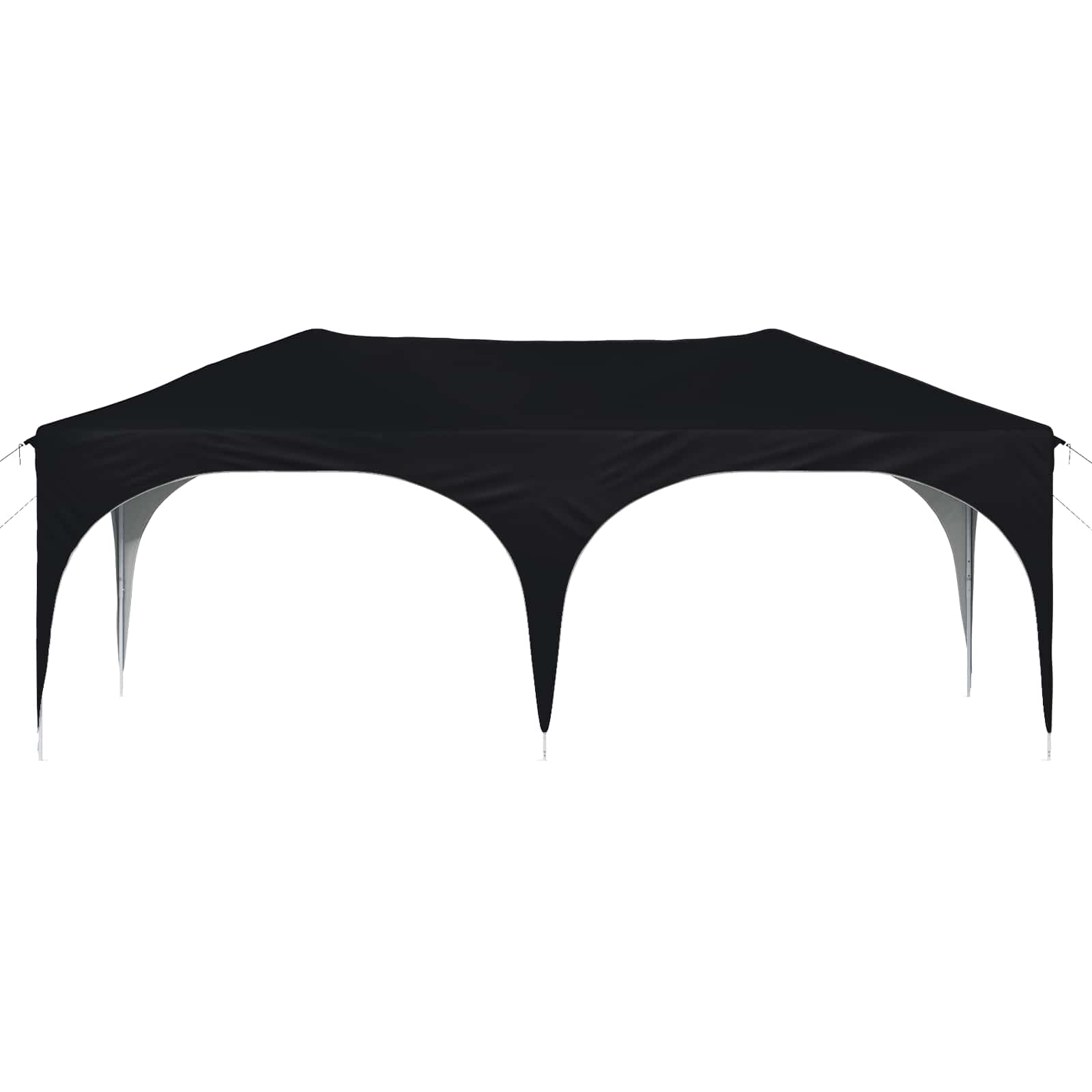 Pop-up Feesttent Antraciet 575 x 288 x 245 cm Oxford Stof