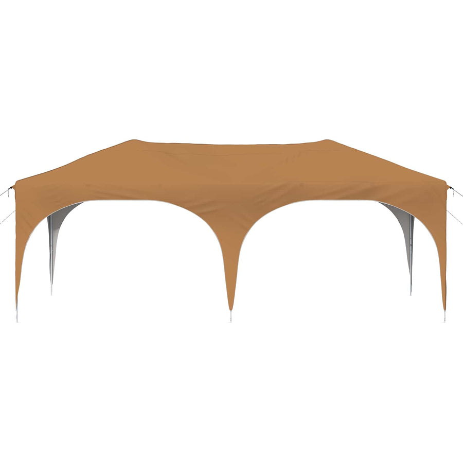 Pop-up Feesttent Beige 575 x 288 x 245 cm Oxford Stof