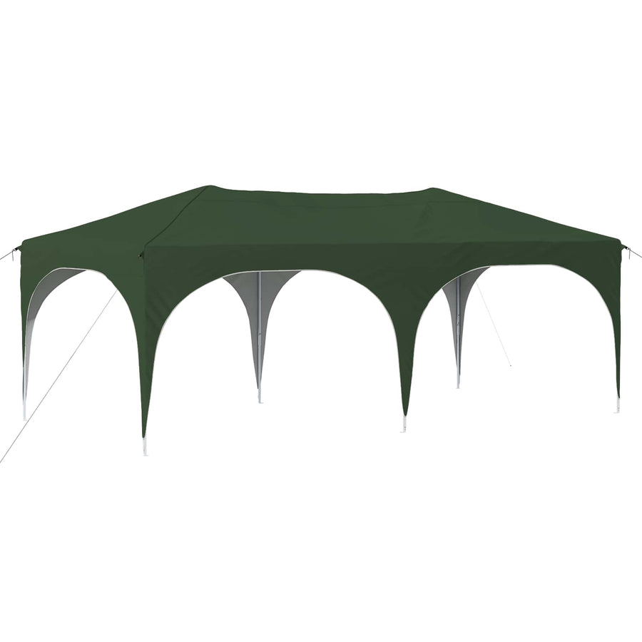Pop-up Feesttent Groen 575 x 288 x 245 cm Oxford Stof