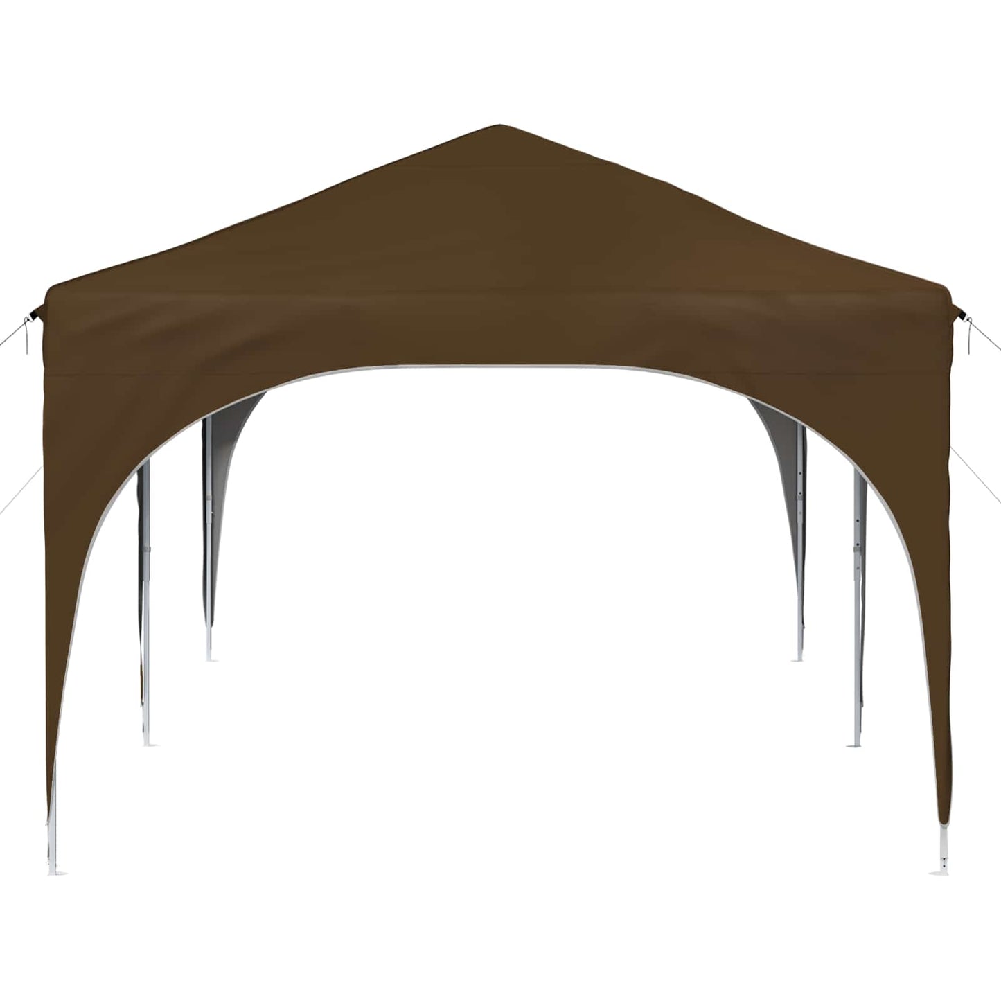 Pop-up Feesttent Taupe 575 x 288 x 245 cm Oxford Stof