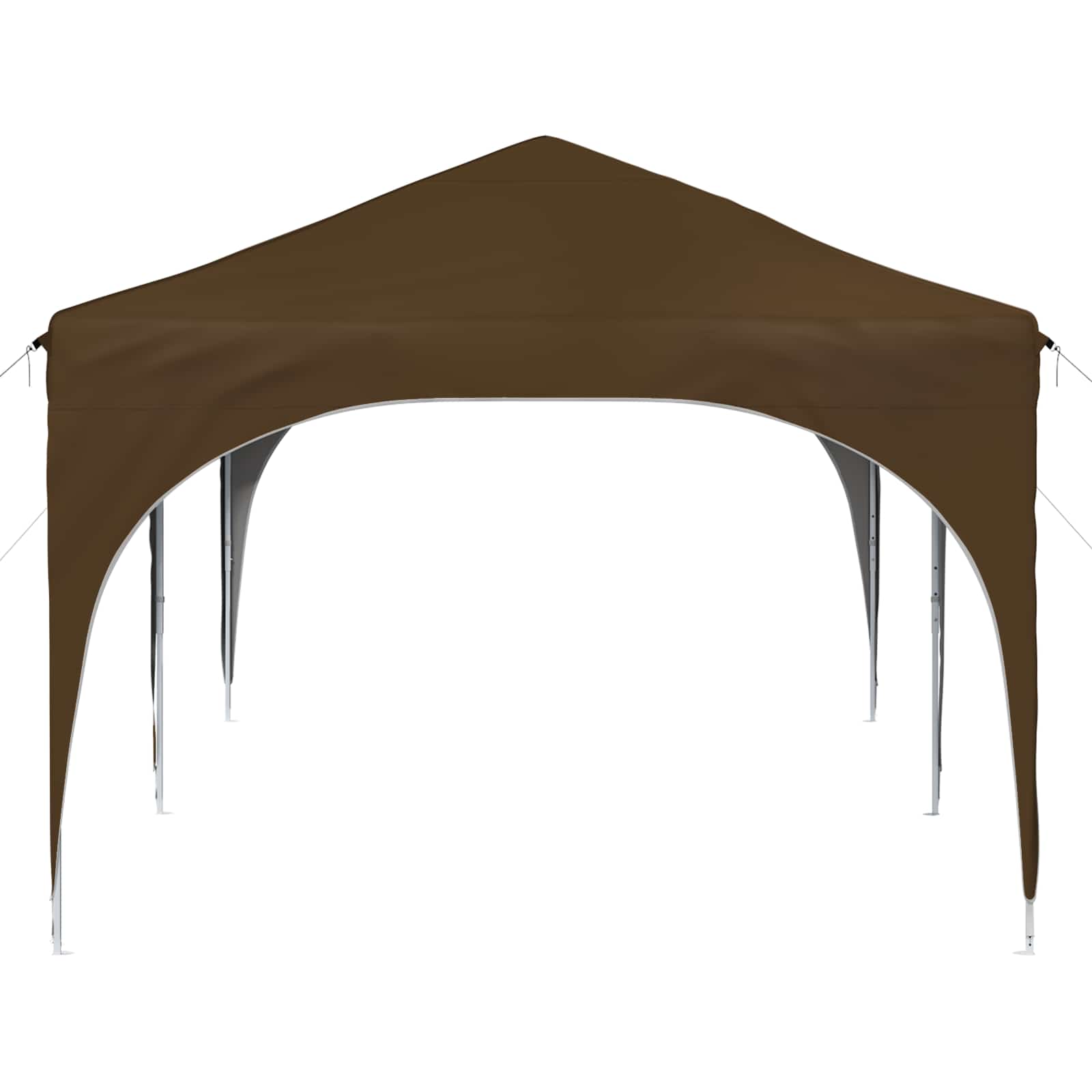 Pop-up Feesttent Taupe 575 x 288 x 245 cm Oxford Stof