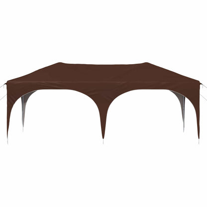 Pop-up Feesttent Bruin 575 x 288 x 245 cm Oxford Stof