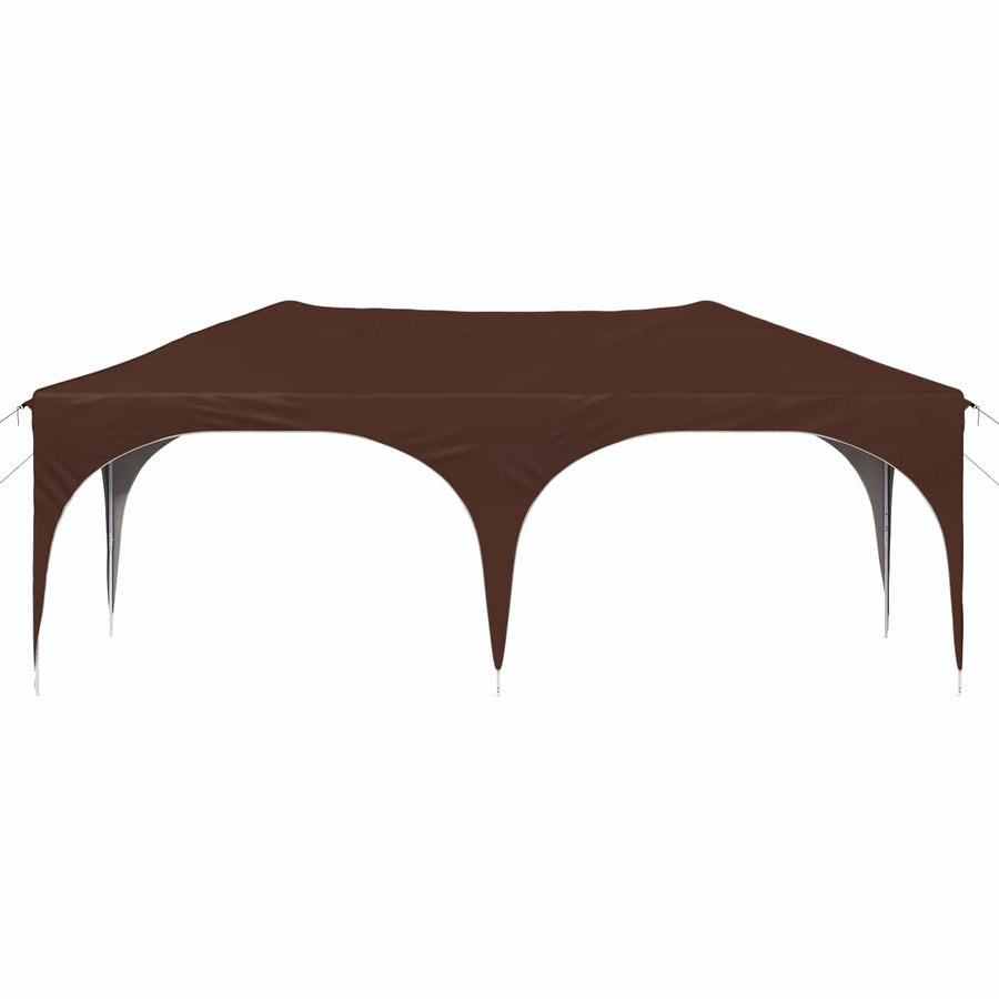 Pop-up Feesttent Bruin 575 x 288 x 245 cm Oxford Stof