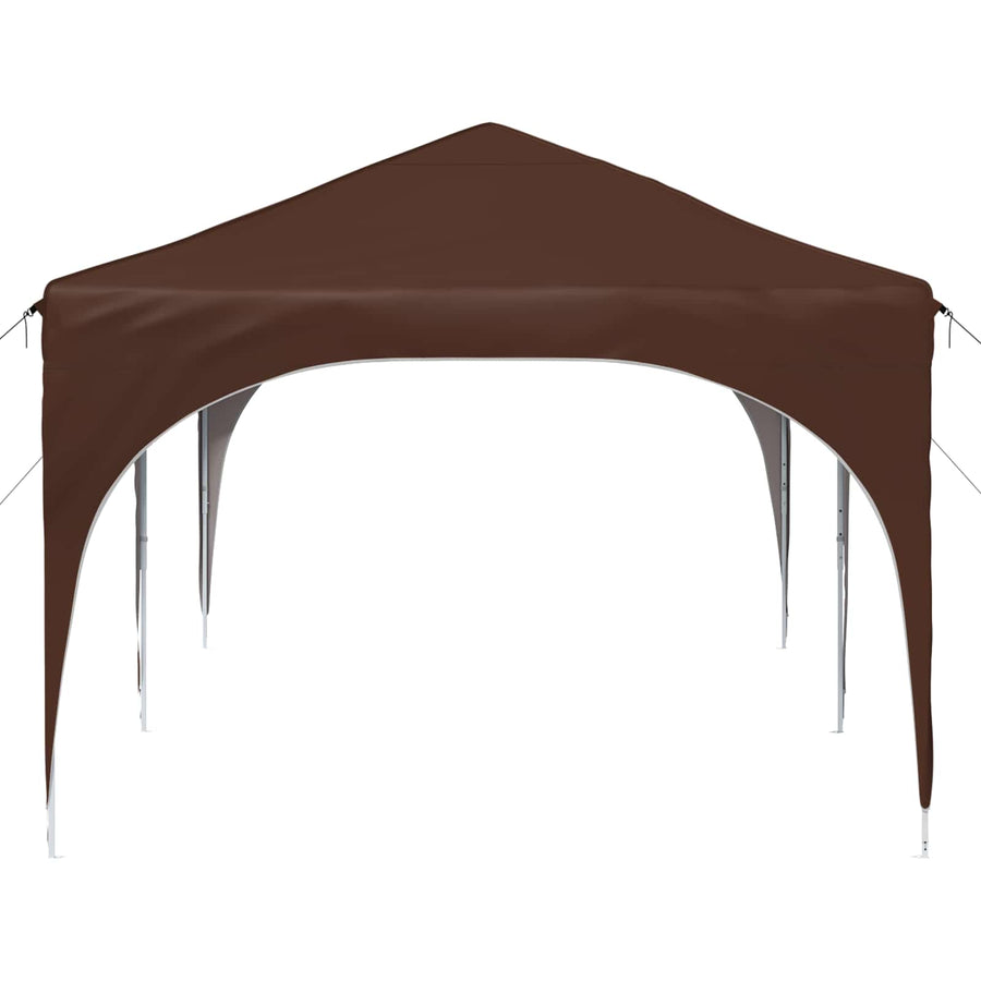 Pop-up Feesttent Bruin 575 x 288 x 245 cm Oxford Stof