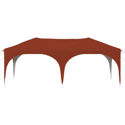 Pop-up Feesttent Terracotta 575 x 288 x 245 cm Oxford Stof