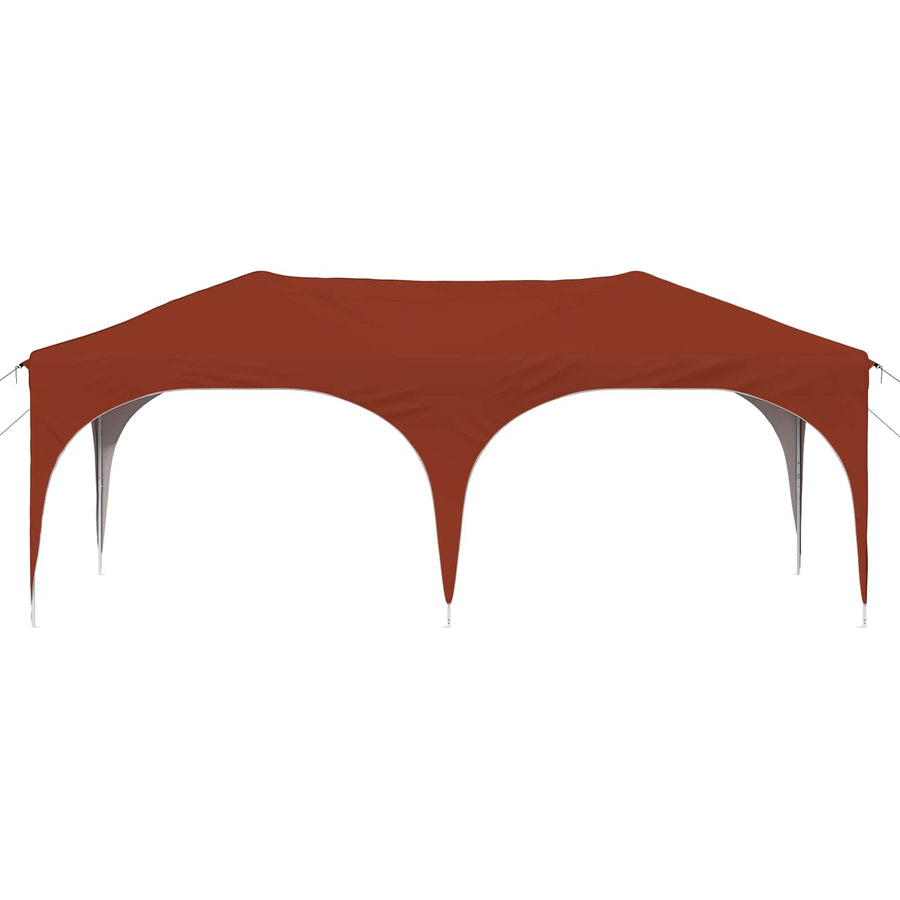 Pop-up Feesttent Terracotta 575 x 288 x 245 cm Oxford Stof