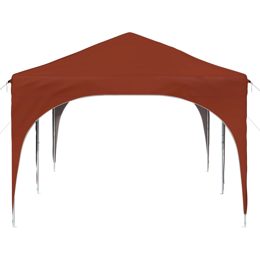 Pop-up Feesttent Terracotta 575 x 288 x 245 cm Oxford Stof