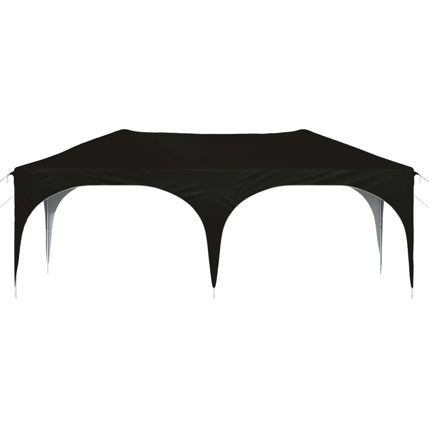 Pop-up Feesttent Zwart 575 x 288 x 245 cm Oxford Stof