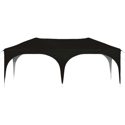 Pop-up Feesttent Zwart 575 x 288 x 245 cm Oxford Stof