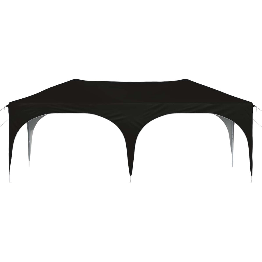 Pop-up Feesttent Zwart 575 x 288 x 245 cm Oxford Stof